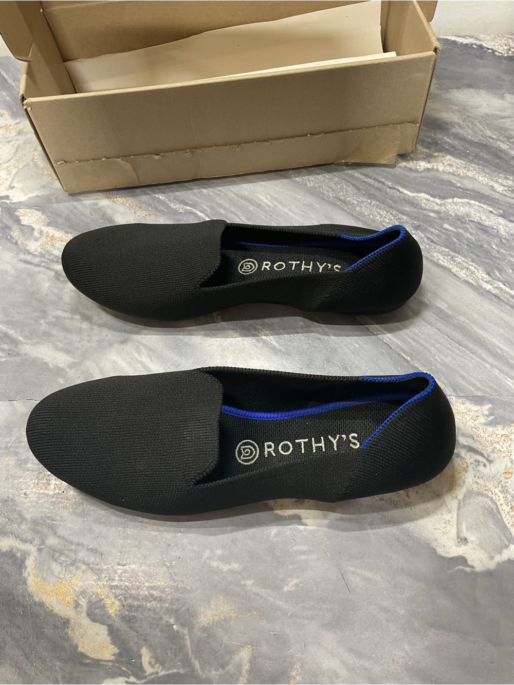 Black Ballet Rothys, size 9 - Picture 8 of 16